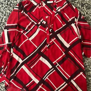 New York and company pull over blouse